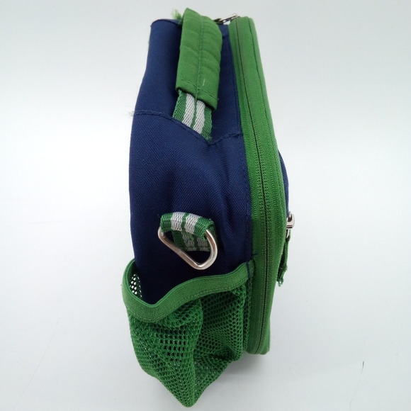 Pottery Barn Kids Lunchbox Lunch Box Green Blue Isolated 2020 Children School - Picture 5 of 12